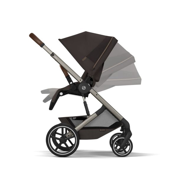 Poussette tout terrain Balios S Lux 4 Chocolate Brown