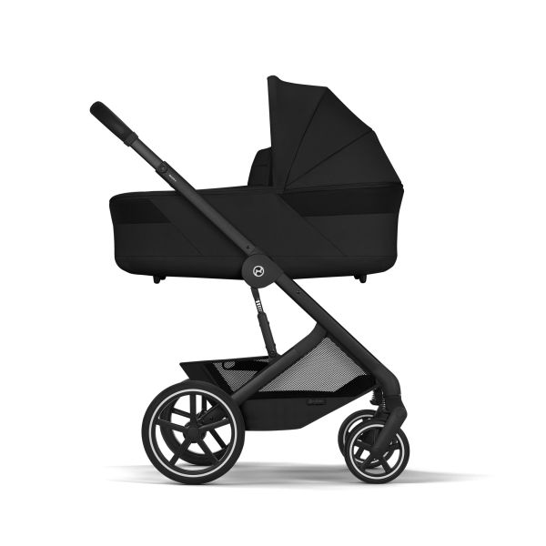 Poussette duo tout terrain Balios S Lux 4 avec nacelle S Lux Moon Black