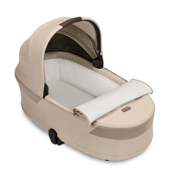 Poussette duo tout terrain Balios S Lux 4 avec nacelle S Lux Almond Beige