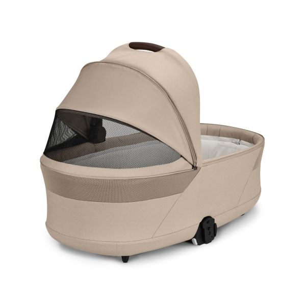 Poussette duo tout terrain Balios S Lux 4 avec nacelle S Lux Almond Beige