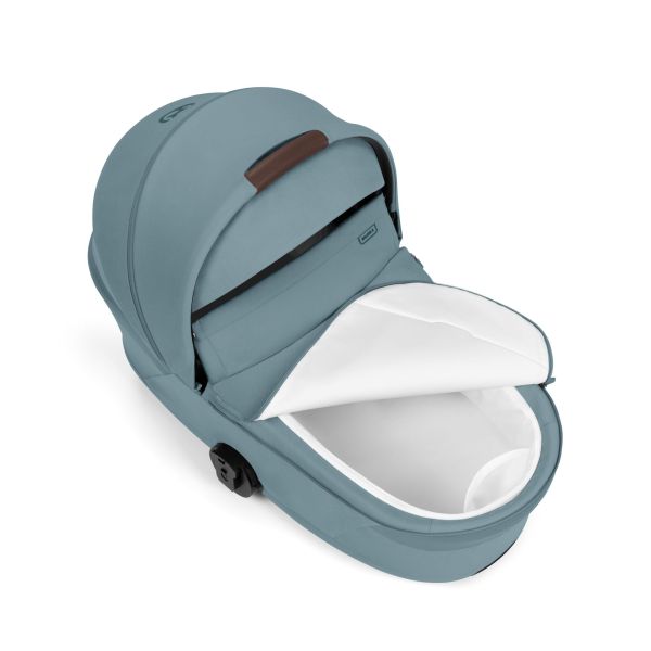 Poussette duo tout terrain Balios S Lux 4 avec nacelle pliable Stormy Blue