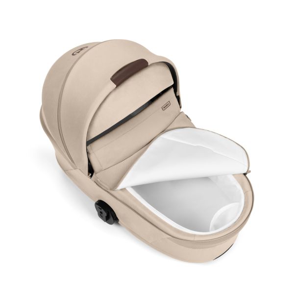 Poussette duo tout terrain Balios S Lux 4 avec nacelle pliable Almond Beige