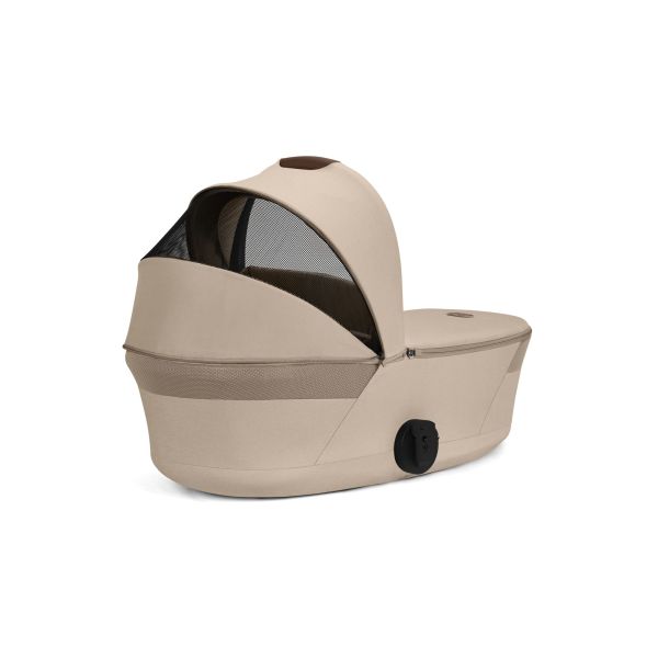 Poussette duo tout terrain Balios S Lux 4 avec nacelle pliable Almond Beige