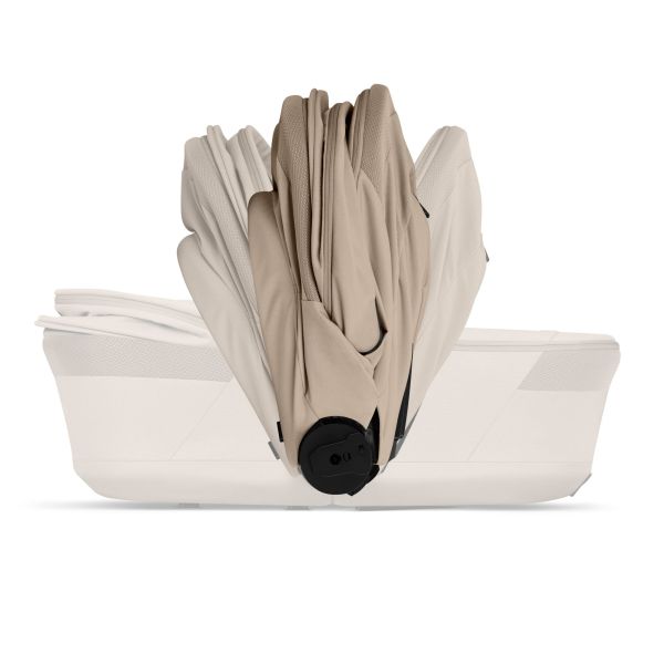 Poussette duo tout terrain Balios S Lux 4 avec nacelle pliable Almond Beige