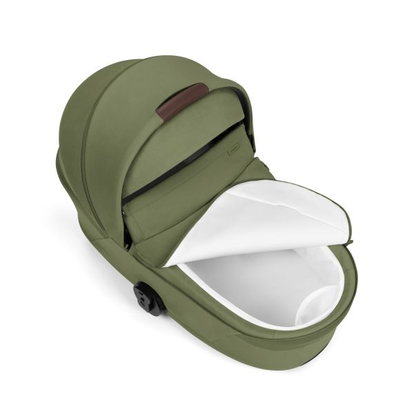 Poussette duo tout terrain Balios S Lux 4 avec nacelle pliable Moss Green