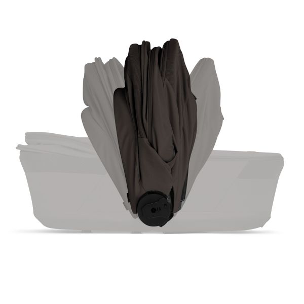 Poussette duo tout terrain Balios S Lux 4 avec nacelle pliable Chocolate Brown