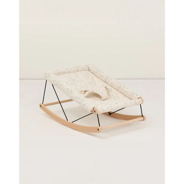Housse de rechange pour transat bébé Growing Green Blue Milky way