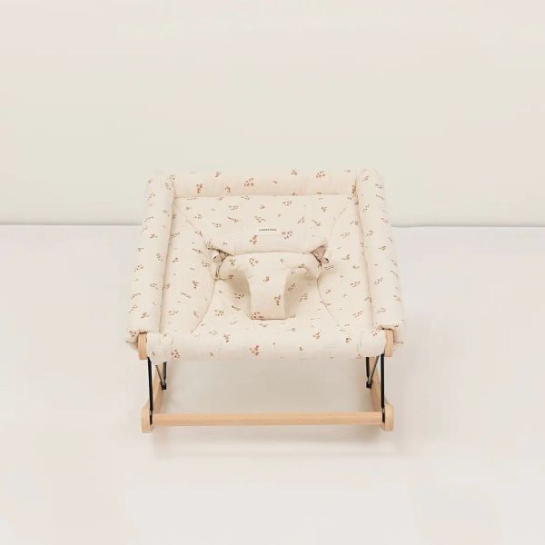 Housse de rechange pour transat bébé Growing Green Yellow Lily