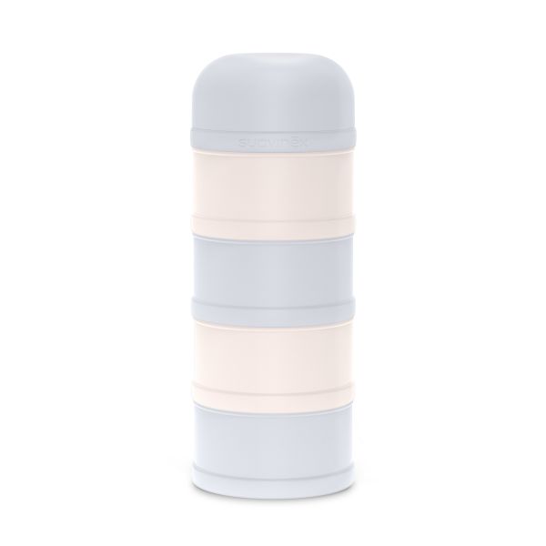 Pack naissance biberons anti colique Zerø.Zerø et boîte doseuse bleu