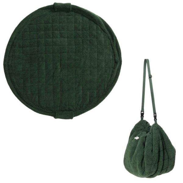 Sac à jouets / tapis d'éveil 2 en 1 Noomad soft Teddy evergreen