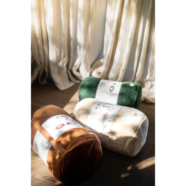 Sac à jouets / tapis d'éveil 2 en 1 Noomad soft Teddy evergreen