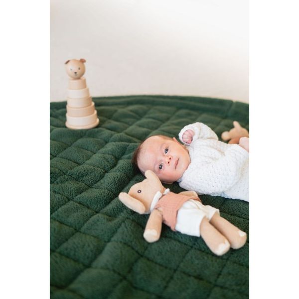 Sac à jouets / tapis d'éveil 2 en 1 Noomad soft Teddy evergreen