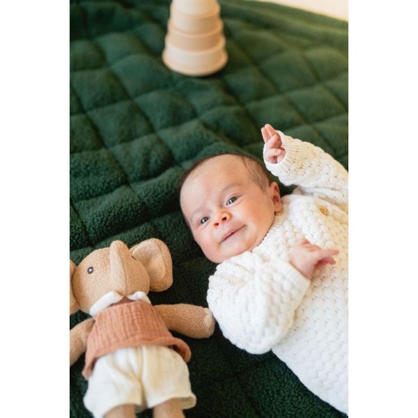 Sac à jouets / tapis d'éveil 2 en 1 Noomad soft Teddy evergreen