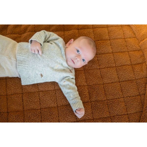 Sac à jouets / tapis d'éveil 2 en 1 Noomad soft Teddy marron