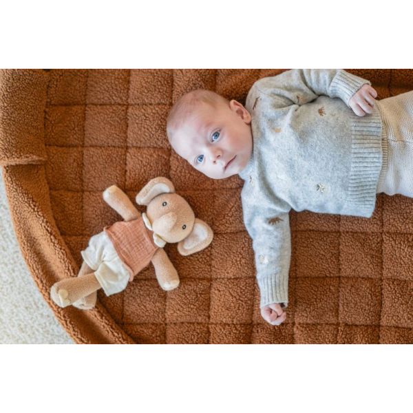 Sac à jouets / tapis d'éveil 2 en 1 Noomad soft Teddy marron