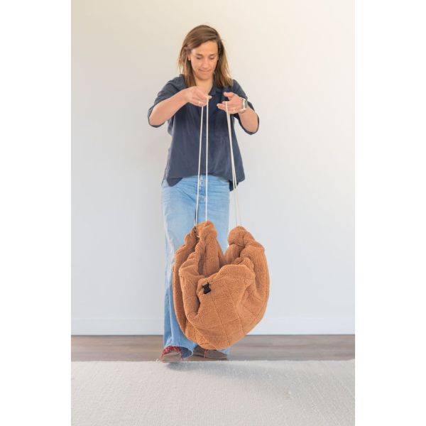 Sac à jouets / tapis d'éveil 2 en 1 Noomad soft Teddy marron