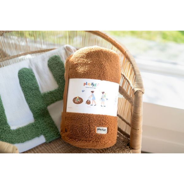 Sac à jouets / tapis d'éveil 2 en 1 Noomad soft Teddy marron