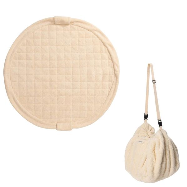 Sac à jouets / tapis d'éveil 2 en 1 Noomad soft Teddy oak