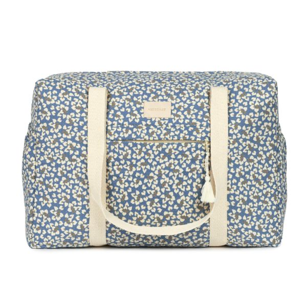 Pack maternité Opéra sac à langer et protège carnet de santé Blue Yumiko