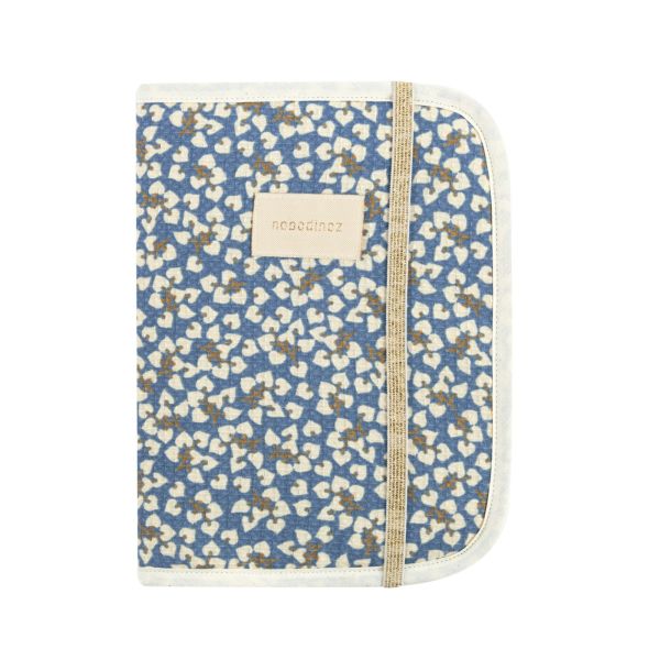 Pack maternité Opéra sac à langer et protège carnet de santé Blue Yumiko