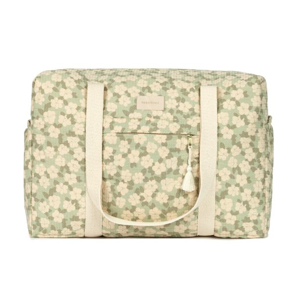 Pack maternité Opéra sac à langer et protège carnet de santé Green Sakura