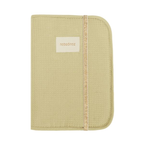 Pack maternité Opéra sac à langer et protège carnet de santé Green Tea
