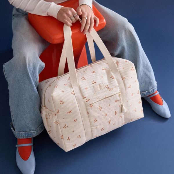 Pack maternité Opéra sac à langer et protège carnet de santé Yellow Lily
