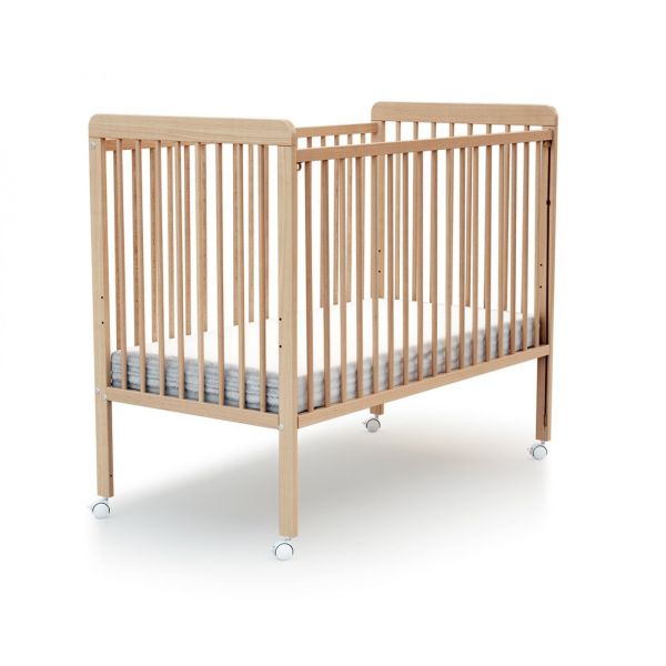 Lit enfant essentiel 60x120 cm Hêtre avec matelas