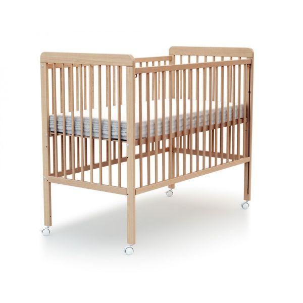 Lit enfant essentiel 60x120 cm Hêtre avec matelas