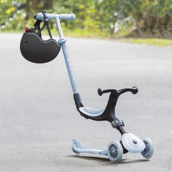 Trottinette évolutive Go Up Active Lights Eco Bleu cassis