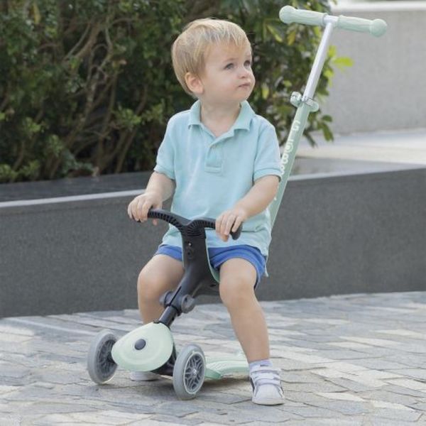 Trottinette évolutive Go Up Active Lights Eco Coconut