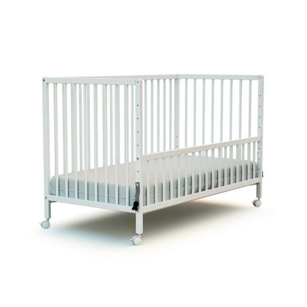 Lit bébé-Cododo WEBABY blanc avec tiroir de rangement