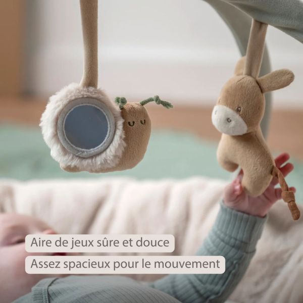 Tapis d'éveil pouf avec arches LouLou