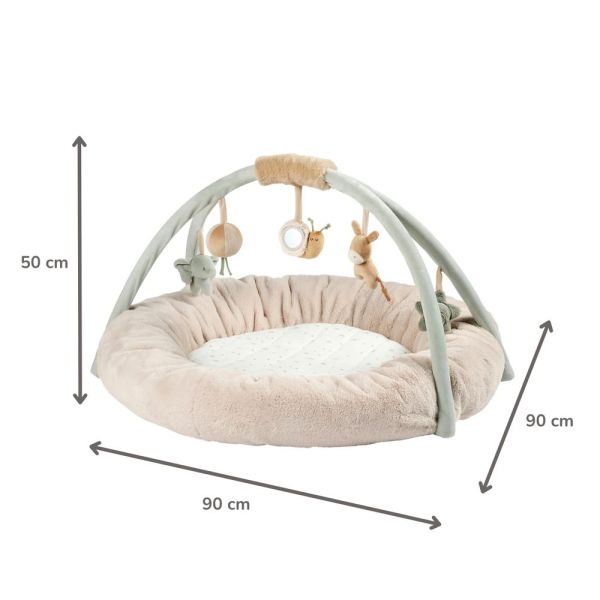 Tapis d'éveil pouf avec arches LouLou