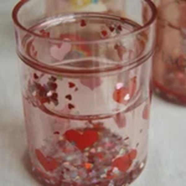 Lot de 4 gobelets à paillettes Multi glitter
