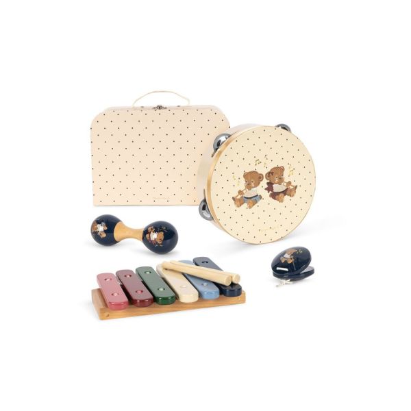 Valise d'instruments enfant Teddy bear