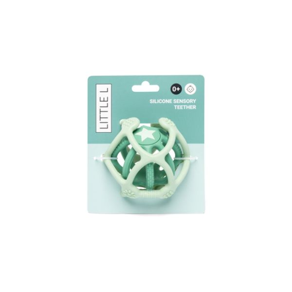Lot de 2 balles sensorielles vertes