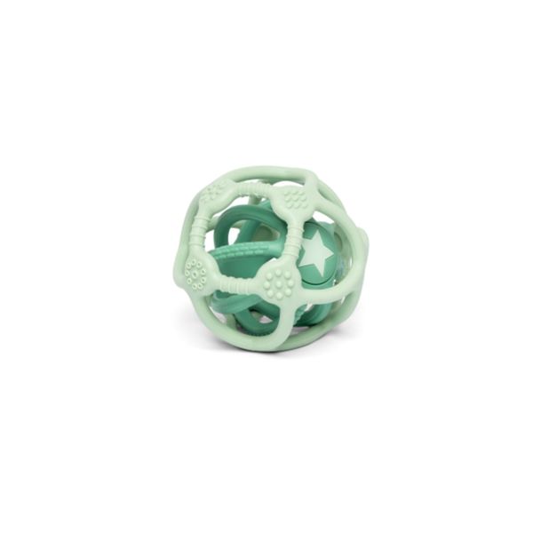Lot de 2 balles sensorielles vertes