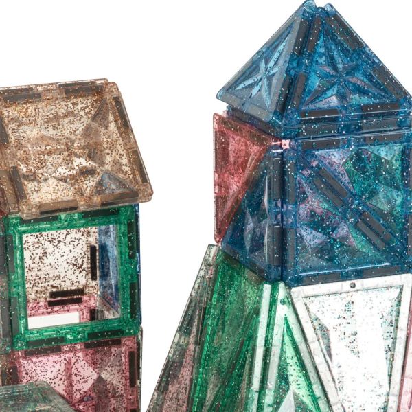 Jeu de construction magnétique Piece by Piece Glitter