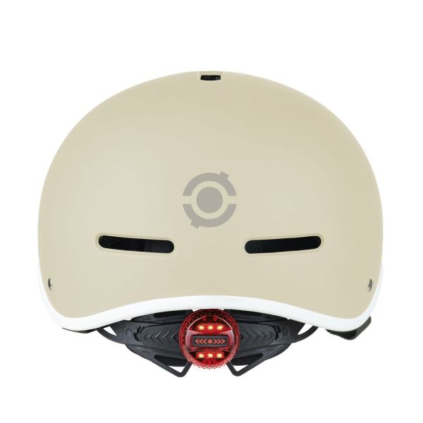 Trottinette évolutive Go Up Deluxe Lights Eco 360 + Casque enfant Rider XXS/XS Sable