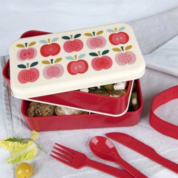 Grande boîte Bento Vintage Apple