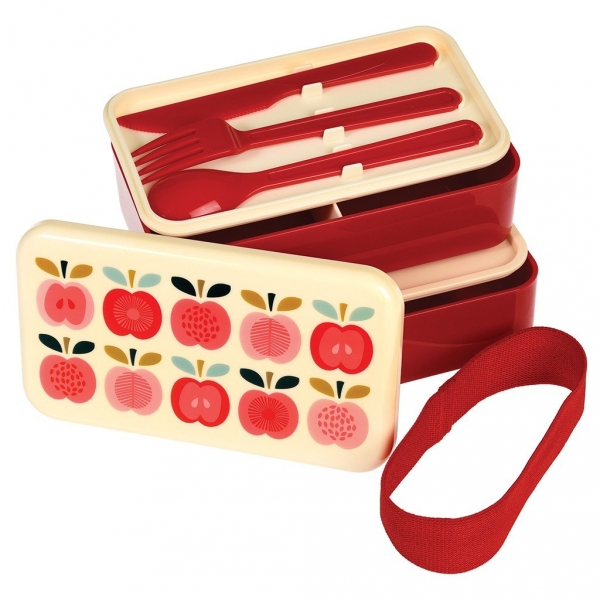 Grande boîte Bento Vintage Apple