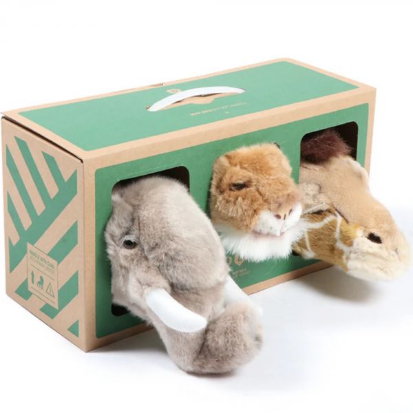 Coffret mini trophées Safari x3