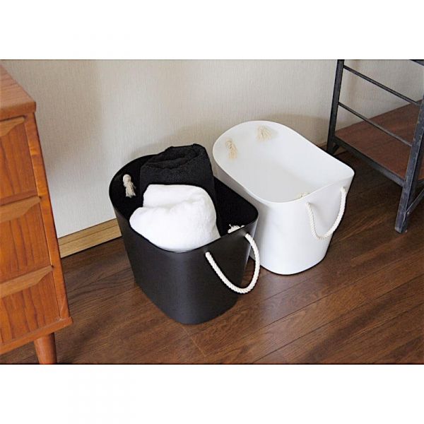 Panier de rangement Balcolore 7 litres - Noir