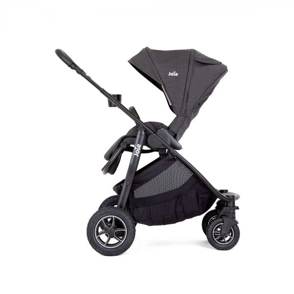 Poussette trio Versatrax Shale + siège auto i-snug 2 Shale + nacelle ramble XL Shale