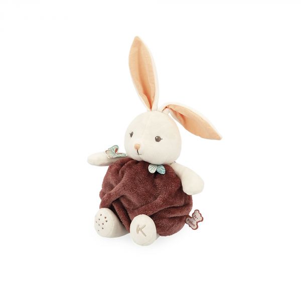 Peluche boule Lapin Cannelle 23cm