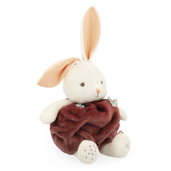 Peluche boule Lapin Cannelle 30cm