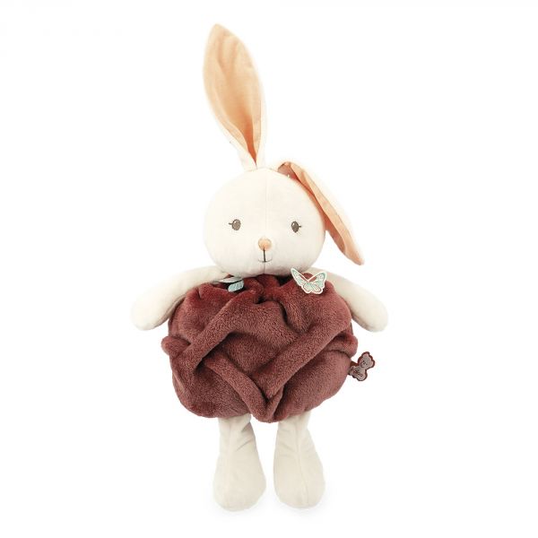 Peluche boule Lapin Cannelle 30cm