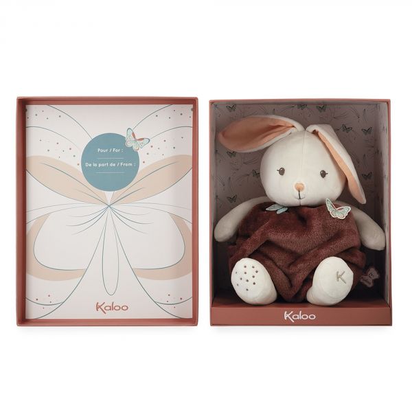 Peluche boule Lapin Cannelle 30cm