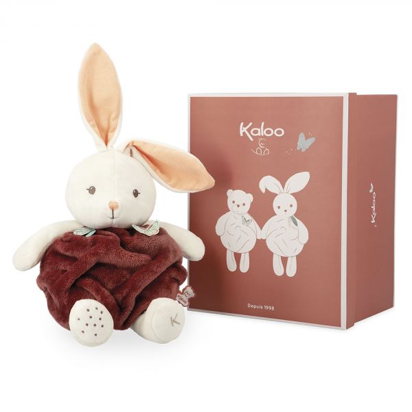Peluche boule Lapin Cannelle 30cm